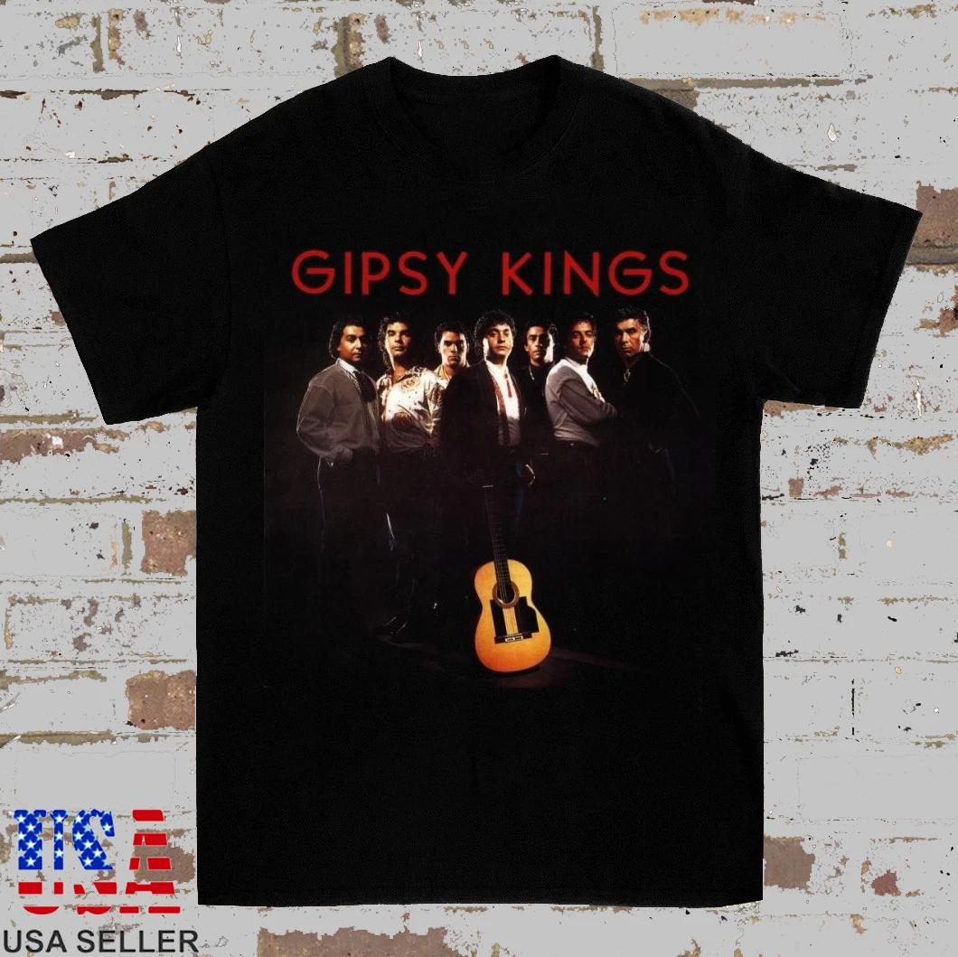 Gypsy King Bands Self Titled Album Tshirt for Unisex and Women Printed Casual Tshirt for Unisex Daily Street Short Sleeved Shirt S