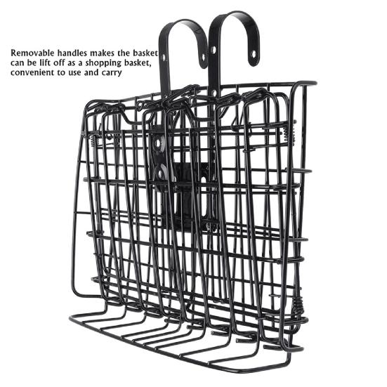 Recipient de Depozitare Design Pliabil Economisește Spațiu Sigur Coș Bicicletă Pliabilă pentru Bicicletă de Munte