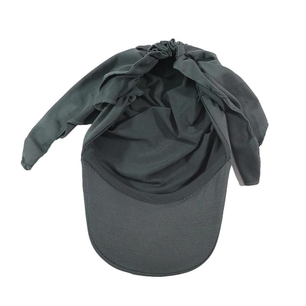 Turban Shawl Design Summer Baseball Caps Solid Color Headscarf Cap Soft Turban Caps