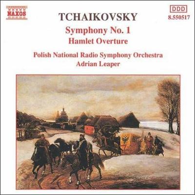 CD TCHAIKOVSKY, ADRIAN LEAPER; POLISH  - Tchaikovsky: Symphony No. 1  8550517 Japan ObiClassical Used