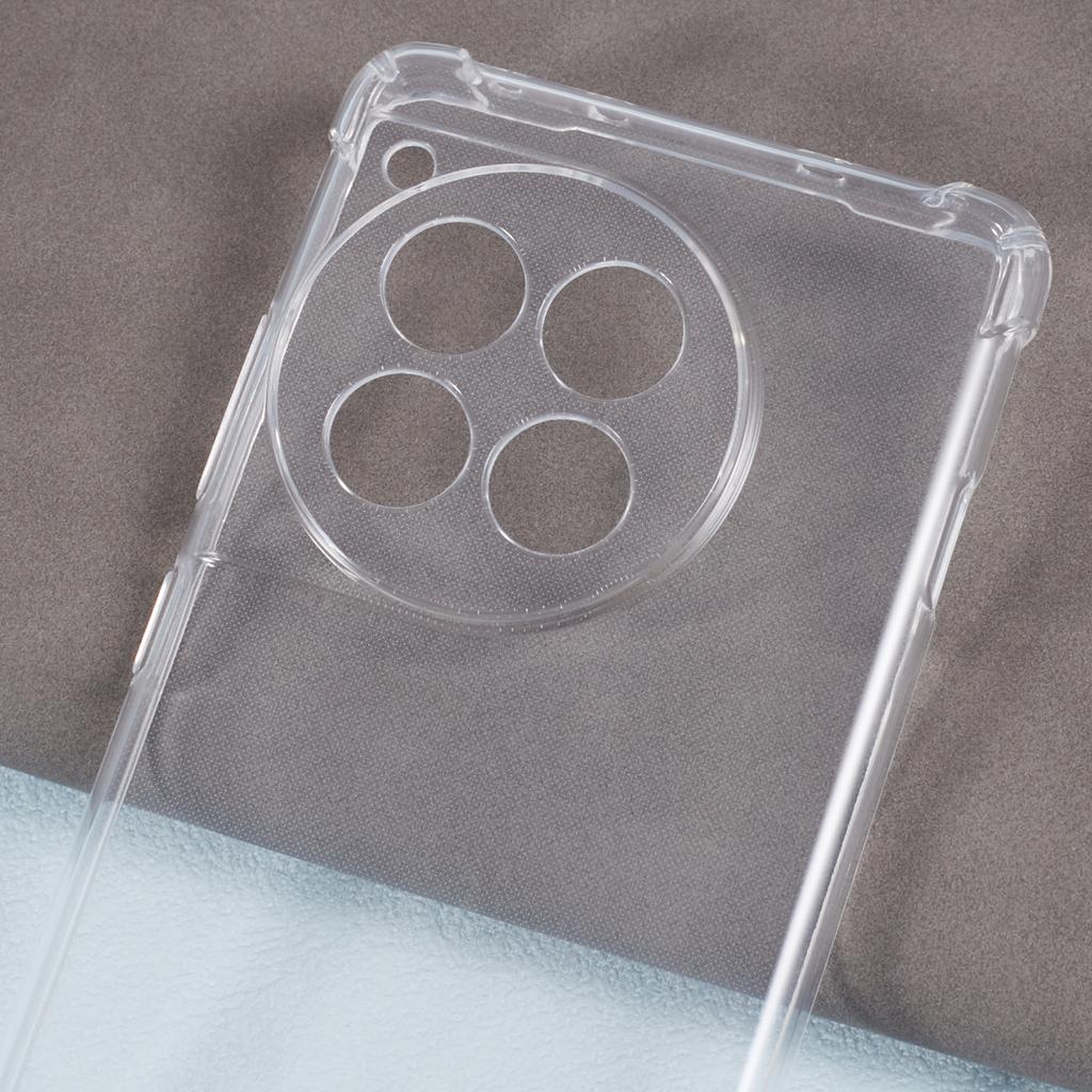 Für OnePlus Ace 3 5G/12R 5G Klare Hülle TPU Verstärkte Vier-Ecken-Abdeckung