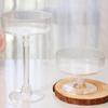 Disposable Clear Plastic Martini Flutes 10Pcs Detachable Toasting Cups for Anniversaries Holiday Parties Birthday Events