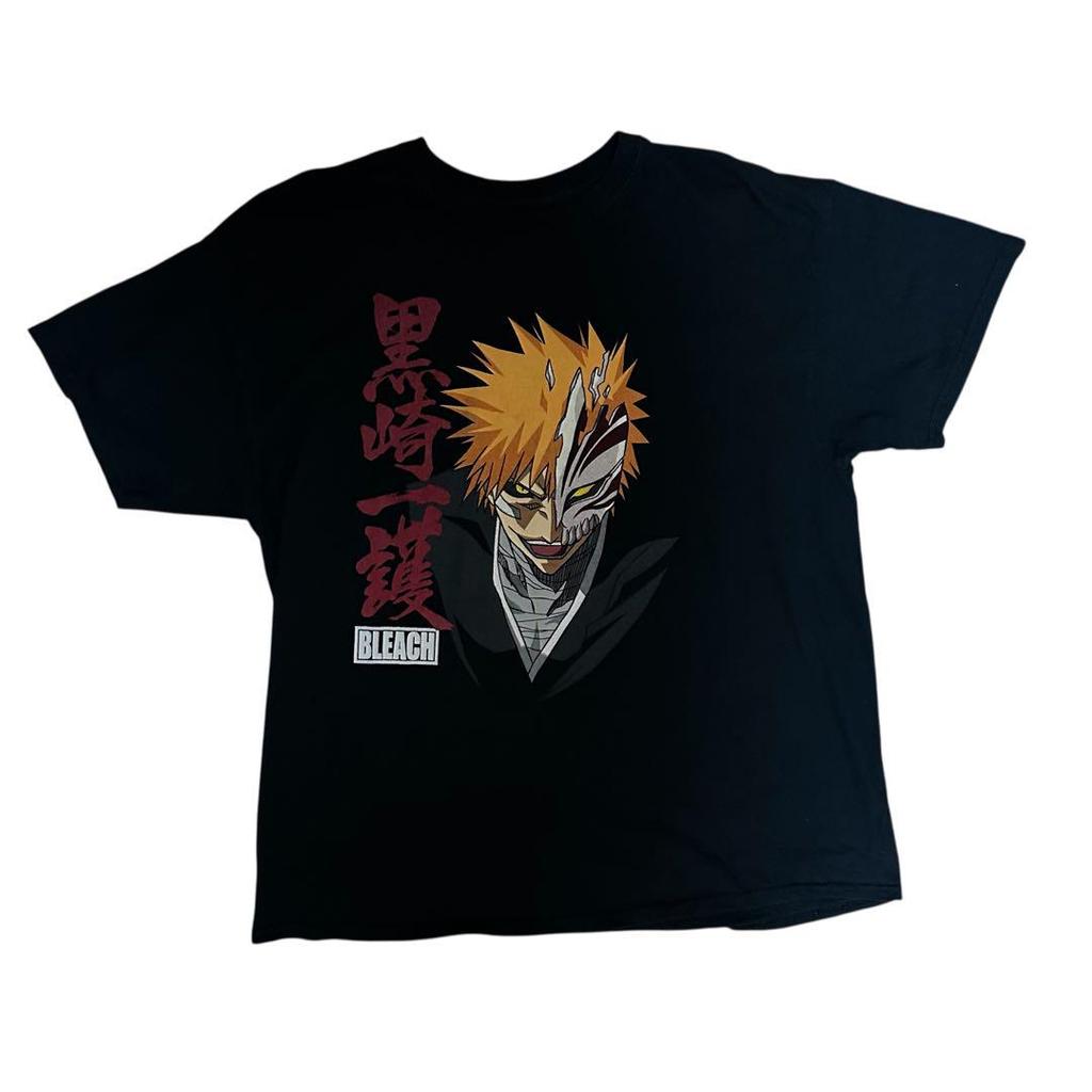 [USED] Rare BLEACH Ichigo Kurosaki Anime T-shirt, Size XL