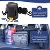 Cargo Straps For Car Trunk – Self-Retracting Tie-Down Straps – 2-Point Ratchet Tie-Down Straps With Hooks – Heavy-Duty Car Straps For Cargo