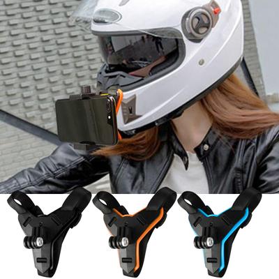 Držák akční kamery Nastavitelný Snadná instalace Držák držáku na helmu Držák na bradu Motocykl Držák na bradu pro GoPro