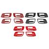  ABS Interior Door Handle Decoration Protective Cover Sticker Fit For Dodge Charger For 300C 2011 Up Exterior Accessories