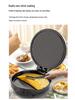 Home Electric Griddle: Double-Sided Heating Pancake & Crepe Maker with Deepened Frying Pan