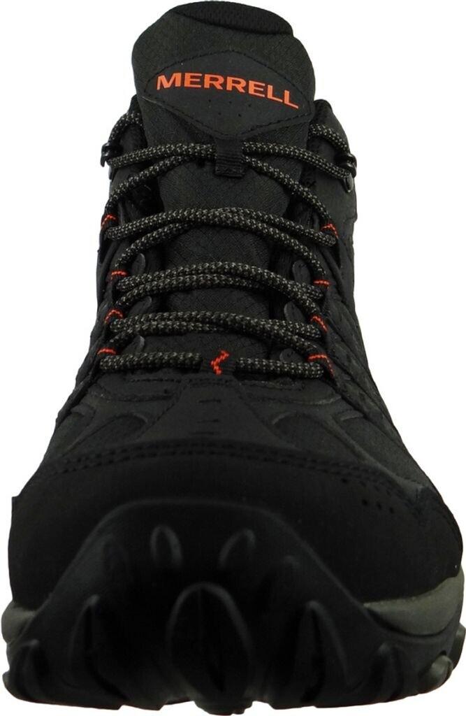 Men's Trekking Shoes Merrell Accentor 3 Gore-Tex Mid Boots Black Tangerine