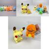 Adorable Pokemon Plush Keychains Featuring Pikachu, Squirtle, Charmander, Bulbasaur And Eevee Perfect For Collectors!