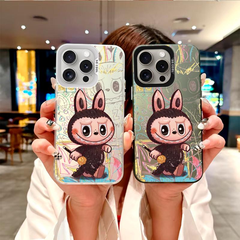 Labubu's Doodle Cuteness" Fashion Case for Vivo Series.vivo Y93,vivo Y17,vivo Y20,vivo Y32,vivo S16,vivo S12,vivo Y01,vivo S10e,vivo Y35+,Y7s,Y38...