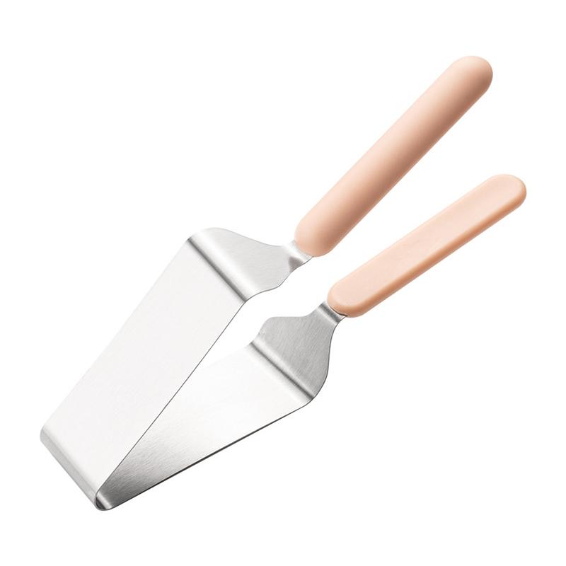Stainless Steel Cake Slicer Cutter Cake Server Tong Adjustable Cake Clip Cake Separator Pastry Bread Pizza Slicer Baking Tool