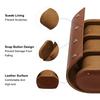 1/2/3 Slot Leather Watch Travel Case Single Watch Roll Storage Box Organizer for Men Women Watch Holding Storaging Displaying