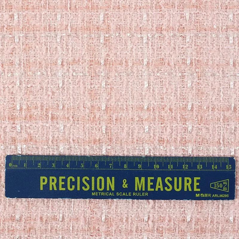 100x148cm Gewebter Tweedstoff DIY Mantel Kleidung Kleid Handgenäht Winter Herbst Stoff Nähmaterial Pailletten Tweedstoff