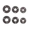 Floor Flange 1/2" 3/4" 1" Female Thread Pipe Flange Industrial Plastic Iron Pipe Fittings Garden Decorative Supplies