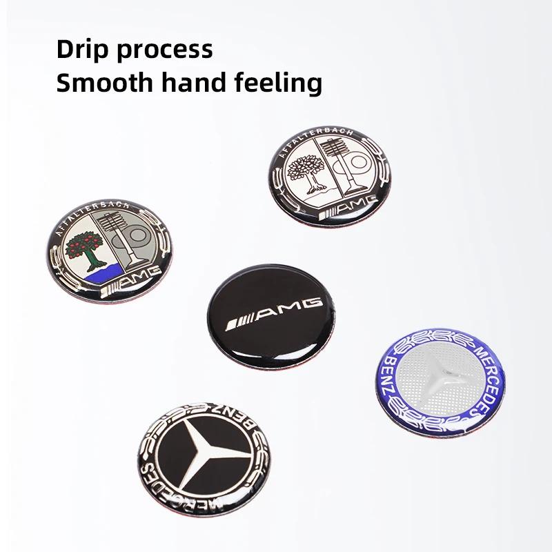 GLC GLB Car Gearbox Control Lever Sticker Shift Handle Emblem For Mercedes Benz AMG W203 W206 W220 W205 W211 W212 W201 W210 W10