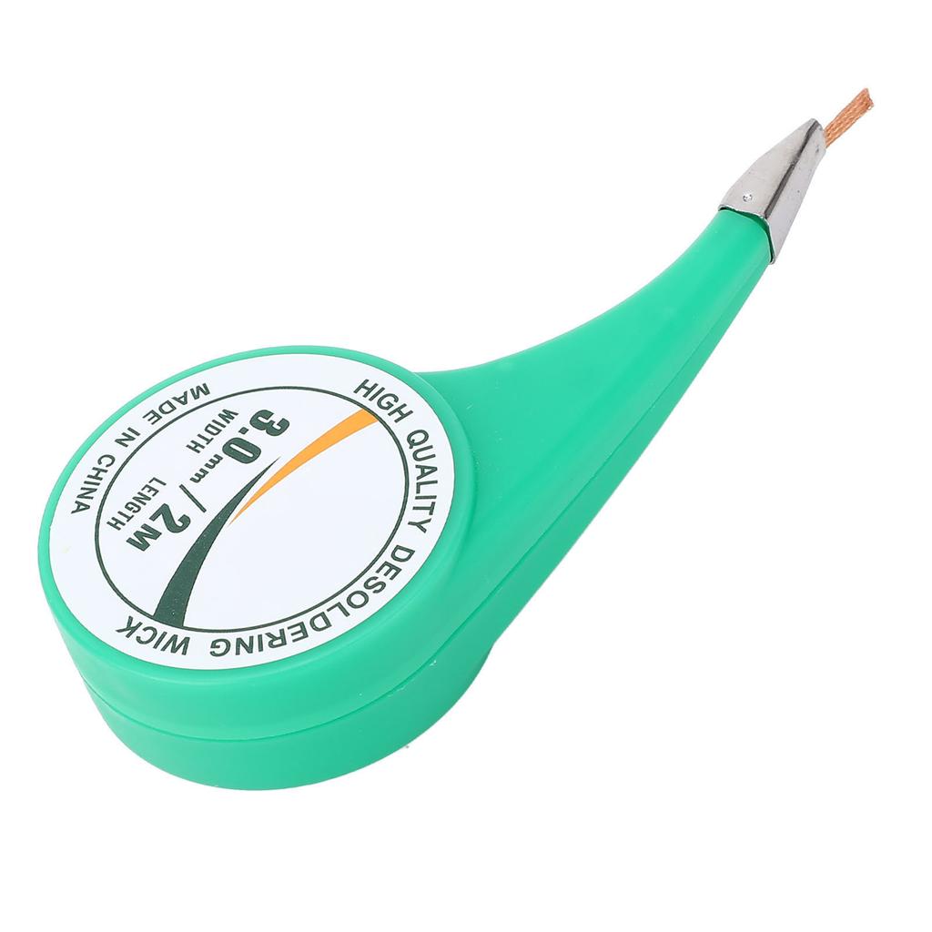 Solder Wick Braid with Flux Brass Desoldering Wicks Wire Removal Tool for PCB Cleaning and Repair