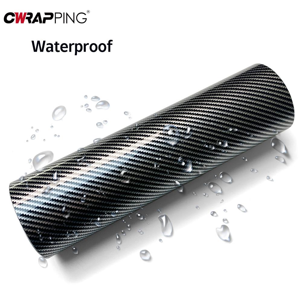 Wrapping Sheet Car Adhesive Film 150cm 2D Carbon Fiber Car Sticker Vinyl Waterproof Customized Stickers Personalized Custom Wrap