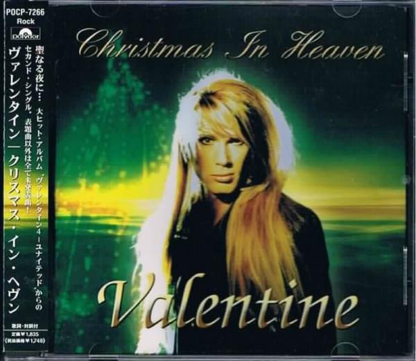 

CD VALENTINE - Christmas In Heaven POCP7266 POLYDOR 1997 Japan Metal Used