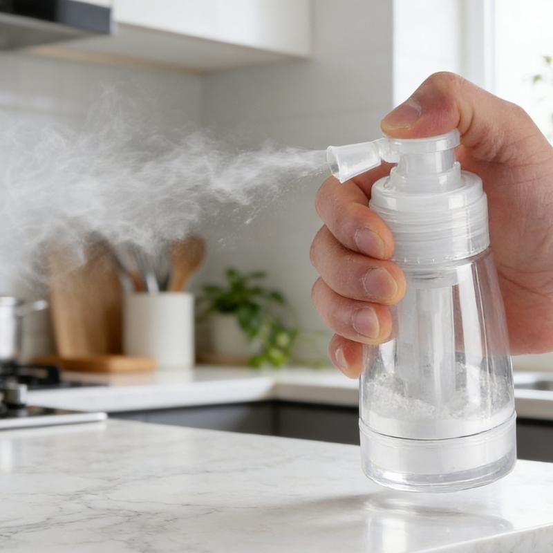 Precisions Mist Powder Sprays Bottle for Uniform Application in Makeup Setting and Personal Care Routines