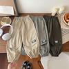Boys' Quick-Dry Cargo Pants: Korean-Style Casual Summer Wear
