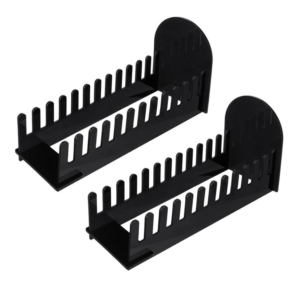 1/2/3 Stück 12-stufiger Präsentationsständer für Grußkarten, Acryl, Postkartenstand, Kunst-Präsentationsständer, Lesezeichen-Aufbewahrungshalter für Verkaufstheke, Schreibtisch, Tischplatte