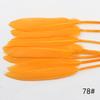 20Pcs Goose And Duck Feather Small Straight Knife 12Cm High Quality Color Diy Jewelry Material Accessories Real Hair