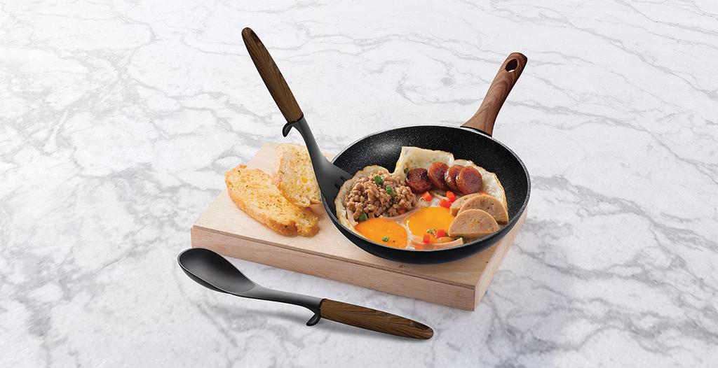 SET OF 3 GRANITE PANS BERLINGER HAUS BH-7101