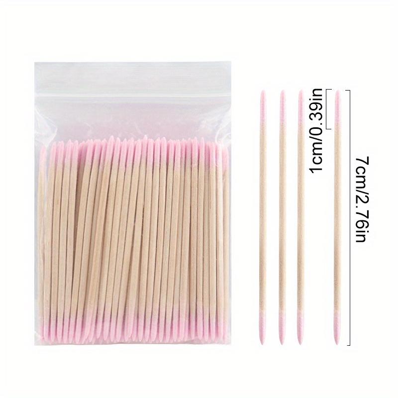 Professional Double-ended Nail Art Stick, Eyebrow Shape Nail Art Stick, Detail Correction Tool, Nail Polish Remover, and Accessories.