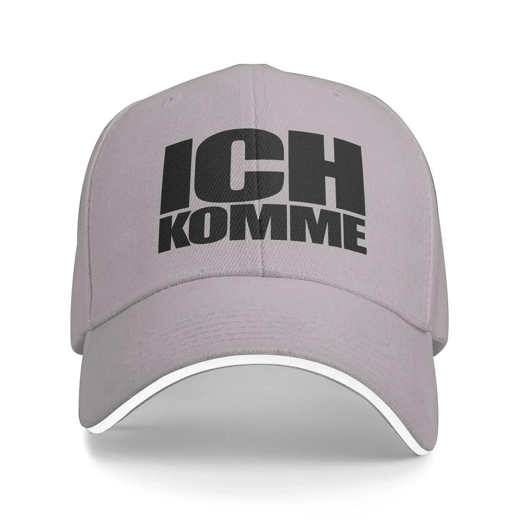 ICH KOMME Baseball Cap Eurovisions yk Cool Unisex Adult Hip Hop Hats Wholesale Print Running Hippie Snapback Cap Gift
