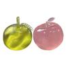 Clear Fruit Squeeze Toy Anxiety Relief Simulated Fruit Stress Ball Focus Aid Relaxation Fruit Sensory Fidget Toy Decompression