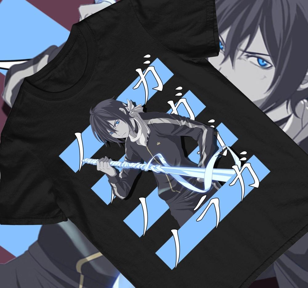 

Noragami Yato New Unisex T-Shirt, Noragami Shirt, Yato Shirt, Noragami Anime Tee 2XL