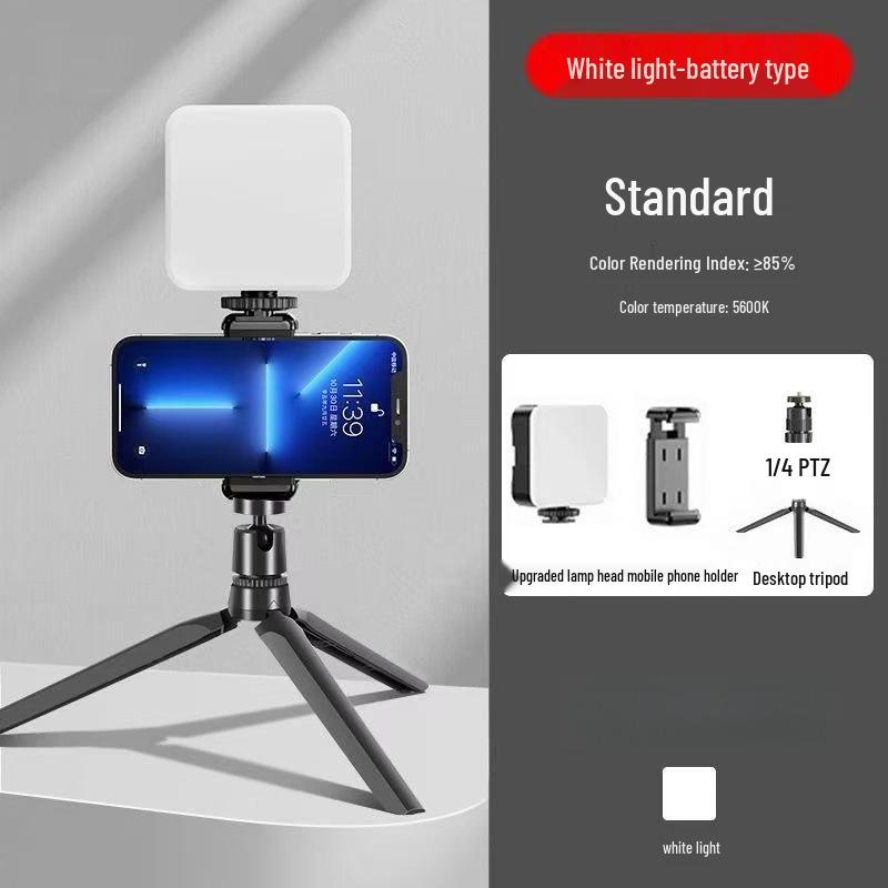 Portable RGB LED Fill Light for Mobile Photography & Live Streaming