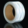 5CM*5M PET Reflective Material White Anti Collision Warning Tapes Waterproof Self-Adhesive Reflectors Stickers For Truck Traffic