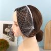 Fashion Tulle Cage Veil With Pearls Wedding Party Dress Veil Headbands Hair Jewelry Party Stage Headgear Headdress