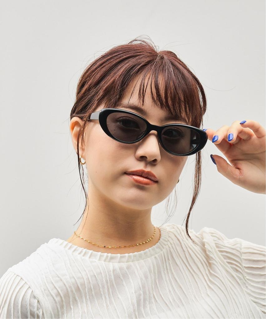 Zoff Oval Sunglasses by UV (Black, ZA251G38_14E1) GDC. Protection, Stylish, Unisex. [5519-145]