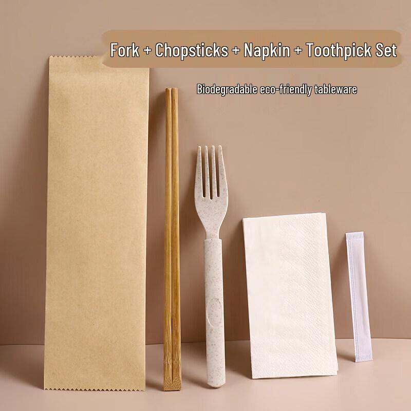 Biodegradable Wheat Straw Disposable Cutlery