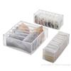 Multifunctional Folding Fabric Storage Box Drawer-Style for Underwear & Socks Organizing Case for Home Wardrobe