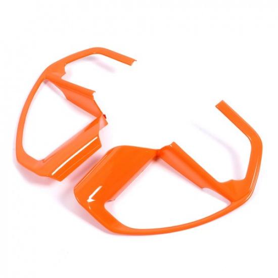 ABS Orange Steering Wheel Button Trim Cover for Toyota Tundra/Sequoia +