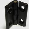 Durable Black Metal Cabinet Hinge - Zinc Alloy Aluminum, Sizes 4040/5050/6060