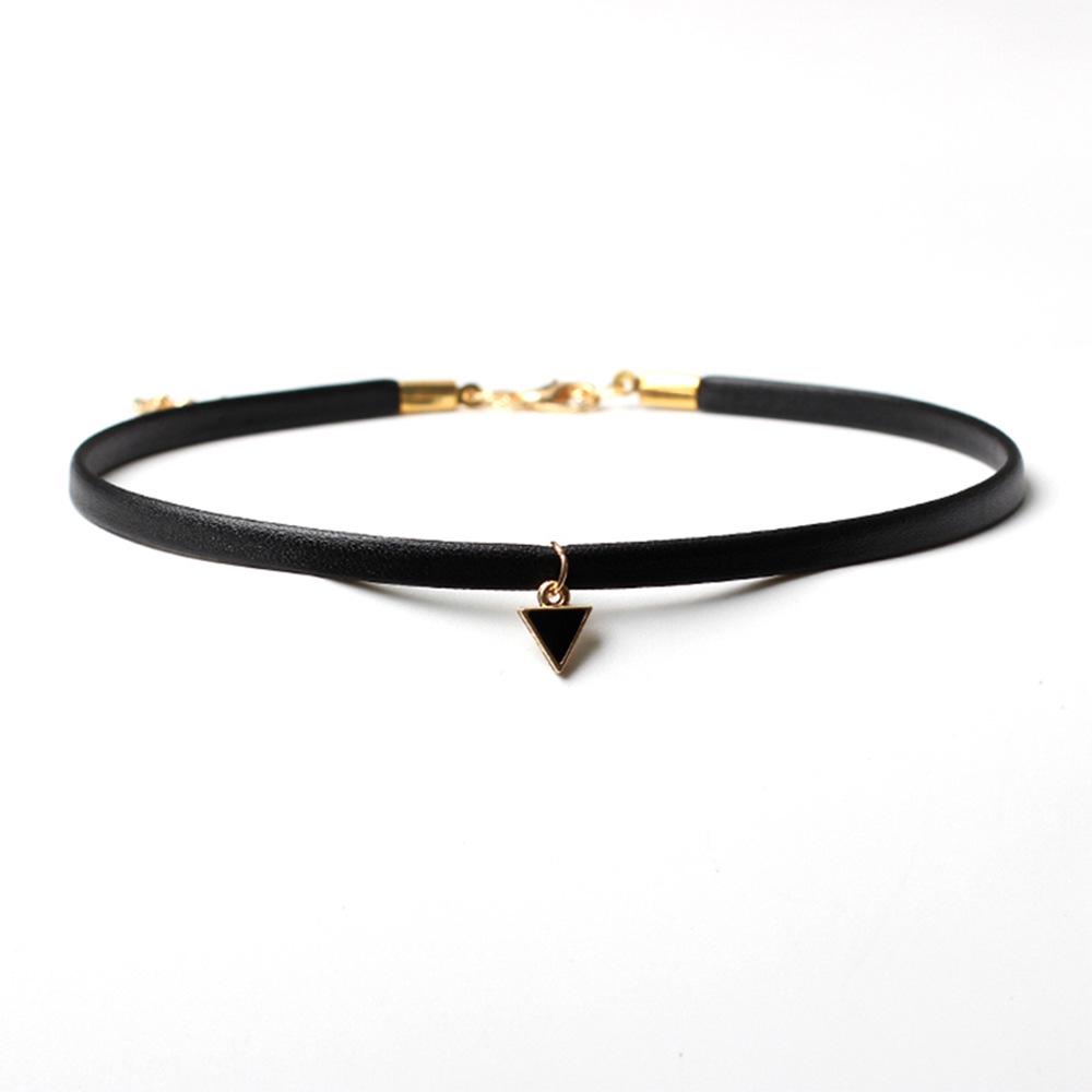 Minimalistisches europäisches & amerikanisches Lolita Spitzen Choker Halskettenset für Damen