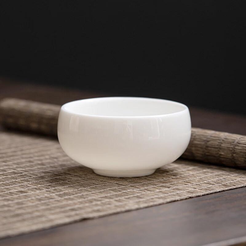 ZISIZ Handmade Jade Ceramic Kung Fu Teacup