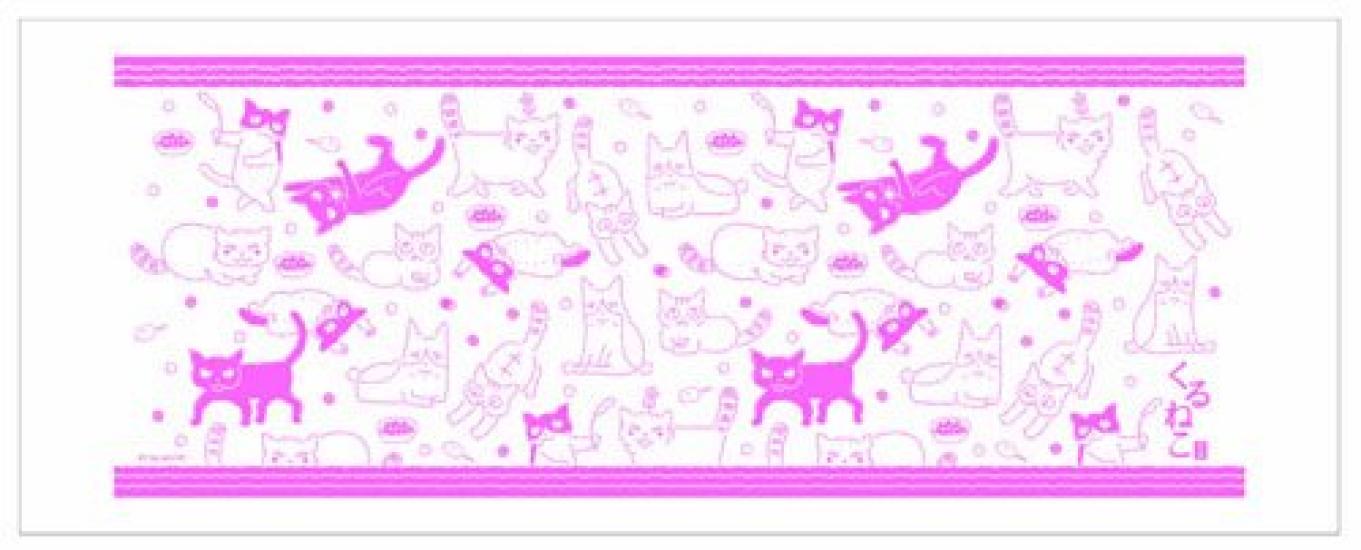 Куронеко Тэнугуи (розовый)