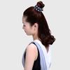 Ponytails Hair Claw Rhinestone Floral Bird Nest Twist Clip Leaves Hair Claw Bun Maker Headwear