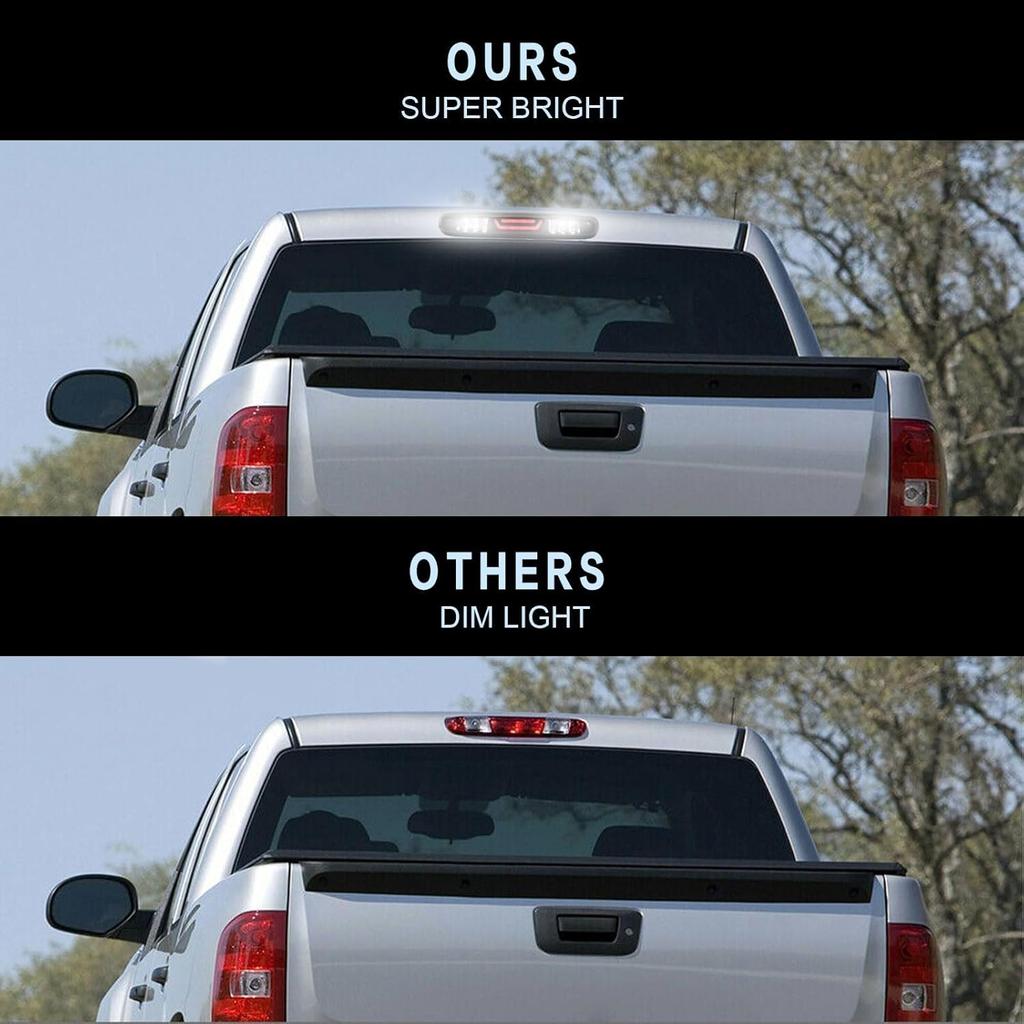 GXARTS 25890530 3Rd Third Brake Light Cargo Lamp High Mount Stop Light Compatible With Chevy Silverado GMC Sierra 1500 2500 3500 HD 2007 2008 2009