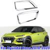 Car Front Fog Light Lamp Frame Trim For Hyundai Kona Encino 2018 2019 2020 2026 ABS Cover Decoration Lights Accessories