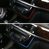 Radio Trim Led Dashboard Center Console AC Panel Light with Blue and Orange Color Atmosphere Light for BMW 3 & 4 Series F30 LCI