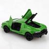 (Bagged) 1:43 Die-cast Metal Car, Imitation SVJ Pull-back Racing Car, Boy's Toy, Three Doors Openable, Small Scale Pocket Car