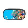 Mario Animation Peripheral Single Layer Children'S Pencil Bag Mario Polyester Student Stationery Pencil Case