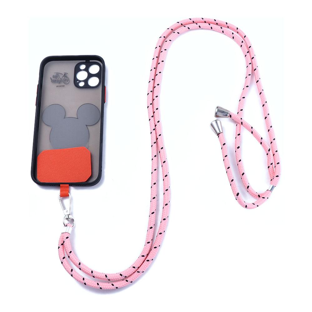 Halter Phone Lanyards Nylon Soft Rope Cell Phone Hanging Cord Crossbody Patch Phone Lanyards