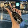 Car Key Case Cover Protection Shell for Mercedes Benz A C E S G Class GLC CLE CLA W177 W205 W213 W222 X167 AMG Accessories QU3